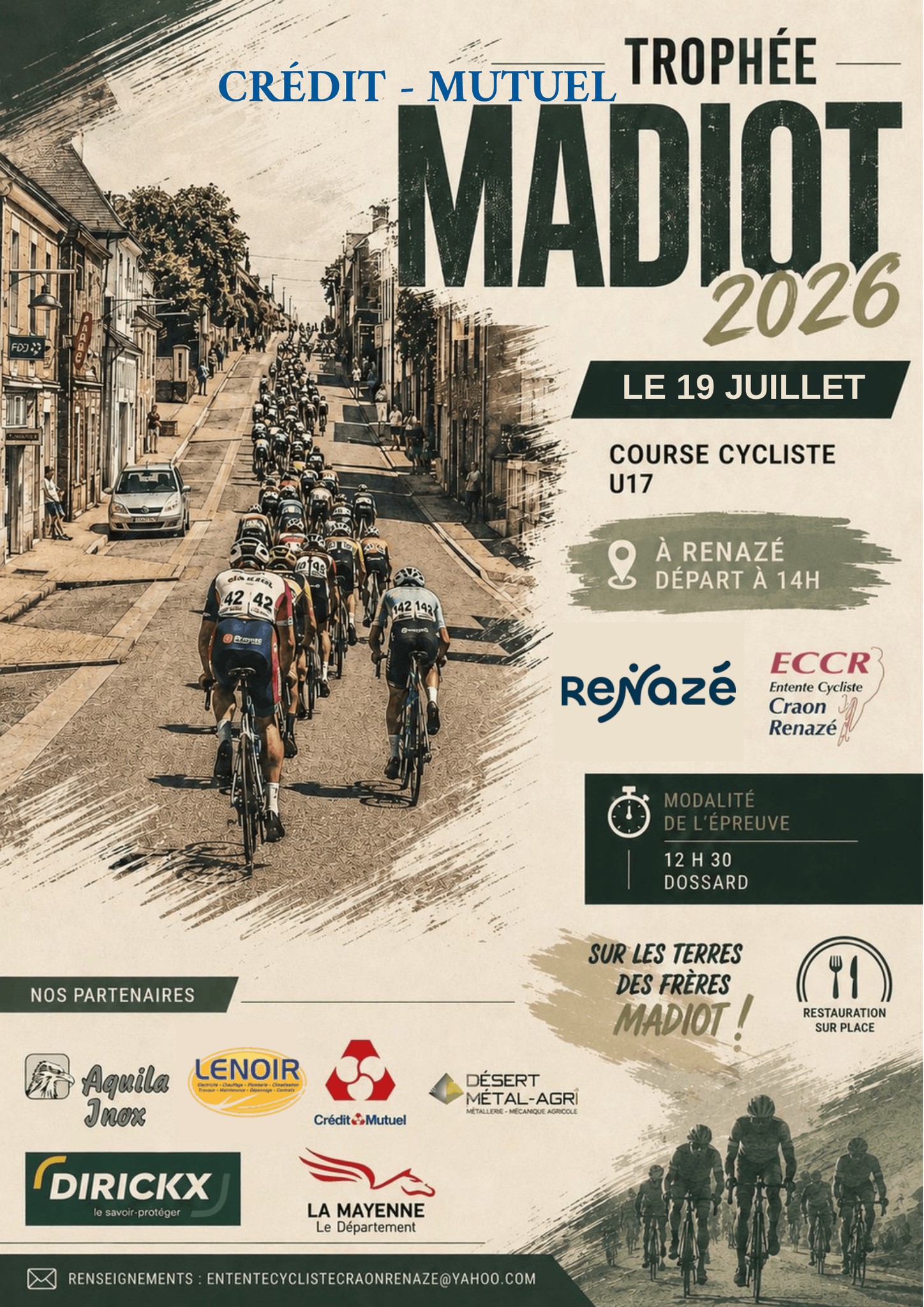 Flyer LE TROPHÉE MADIOT – CRÉDIT MUTUEL